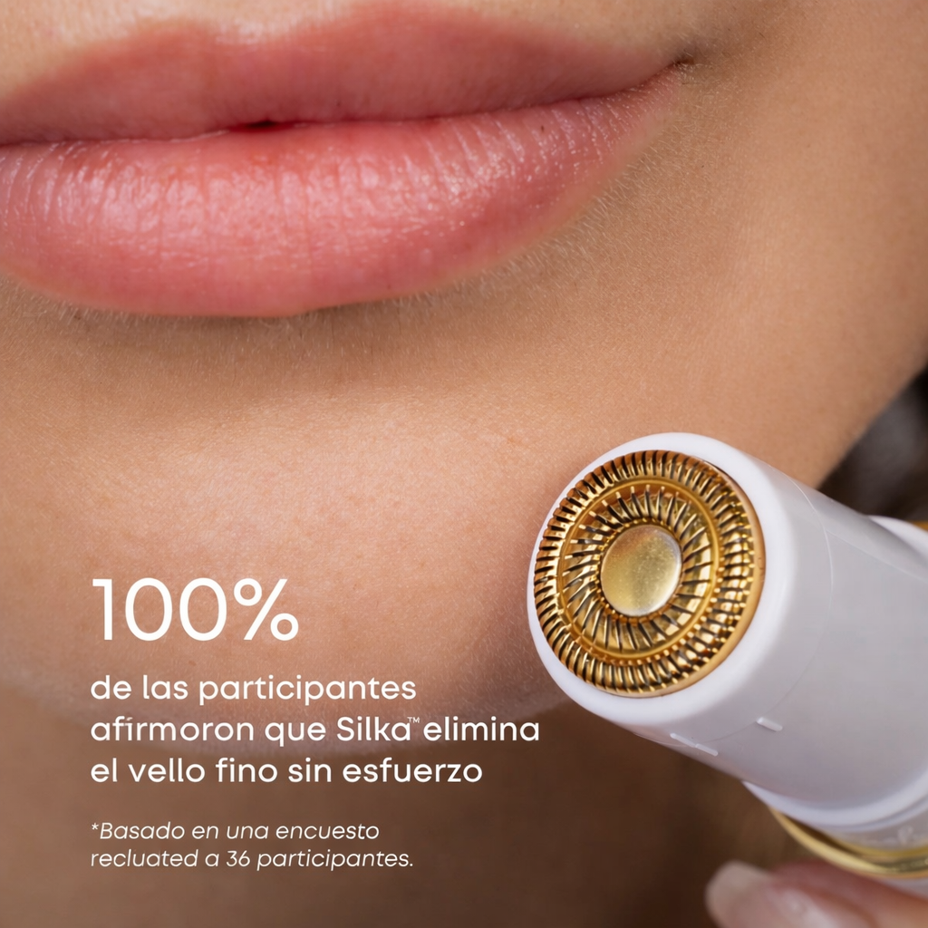 Depiladora Facial Silka - Piel Suave en Segundo